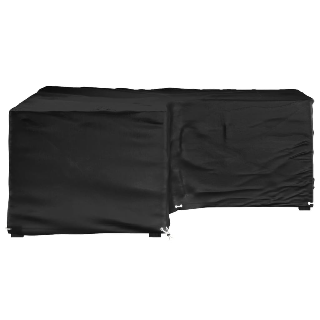 Copertura Mobili da Giardino a L 12 Occhielli 185x185x70 cm | homemem39