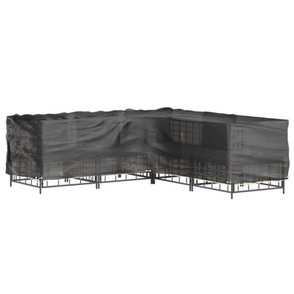 Copertura Mobili da Giardino a L 16 Occhielli 250x250x70 cm | homemem39