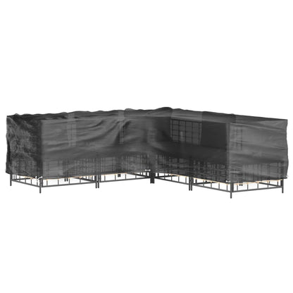 Copertura Mobili da Giardino a L 16 Occhielli 285x285x90 cm | homemem39