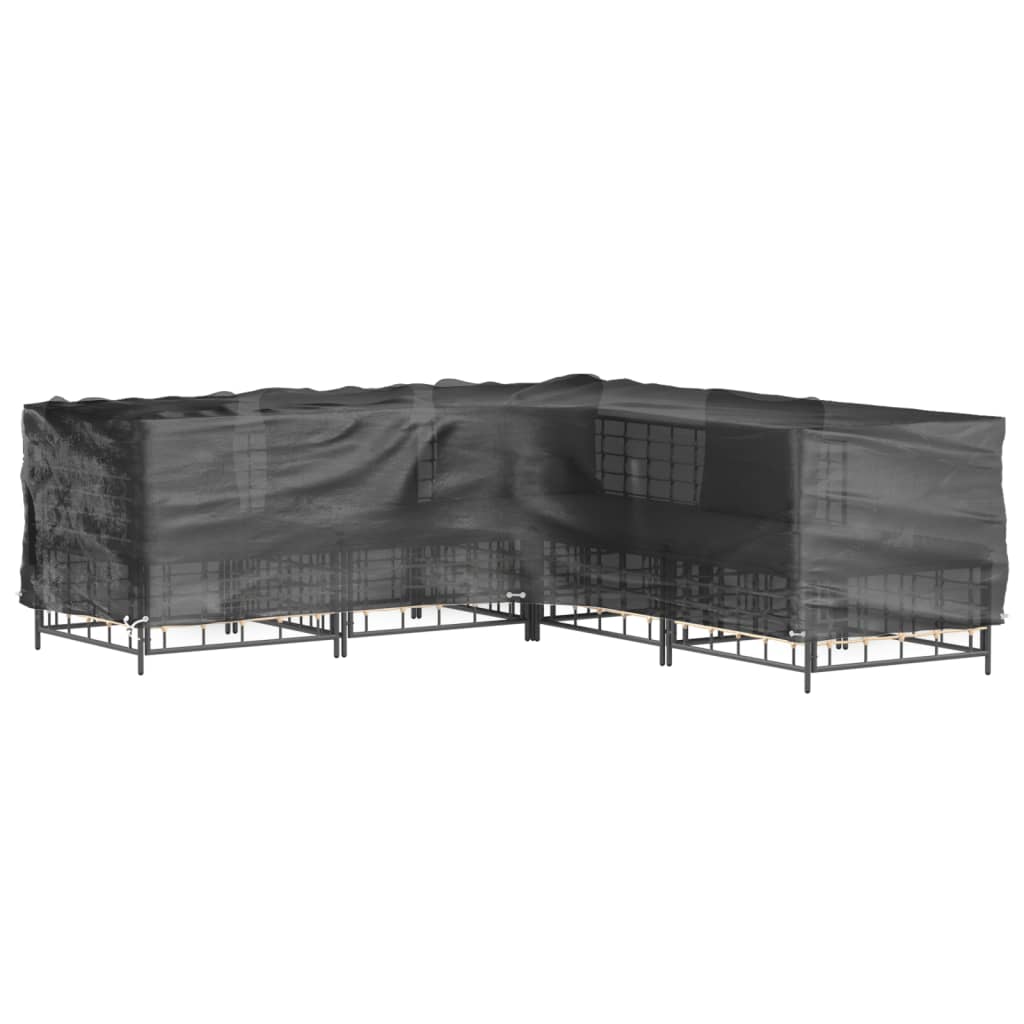 Copertura Mobili da Giardino a L 16 Occhielli 285x285x90 cm