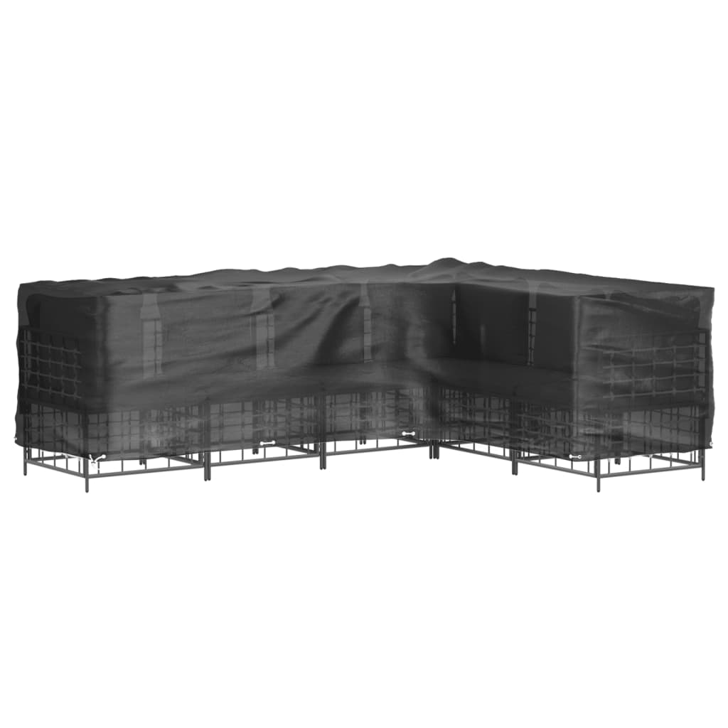 Copertura Mobili da Giardino a L 16 Occhielli 210x260x80 cm | homemem39