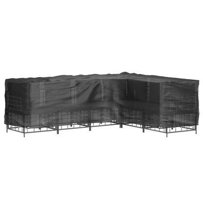 Copertura Mobili da Giardino a L 16 Occhielli 210x260x80 cm | homemem39