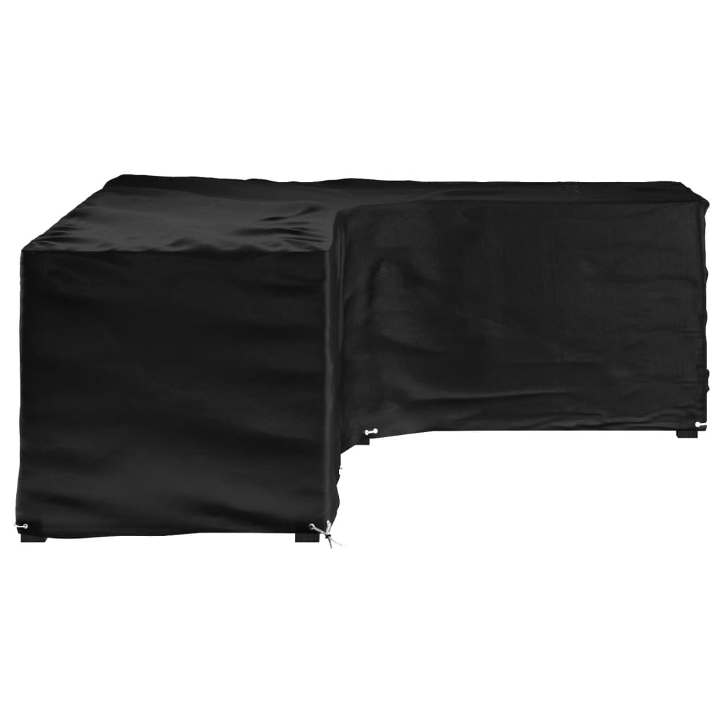 Copertura Mobili da Giardino a L 16 Occhielli 260x210x80 cm | homemem39