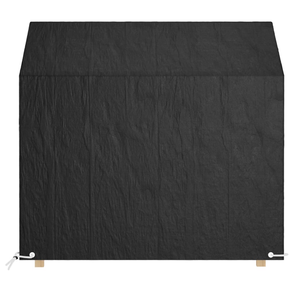 Copri Panca da Giardino 8 Occhielli 130x70x70/88 cm Polietilene | homemem39
