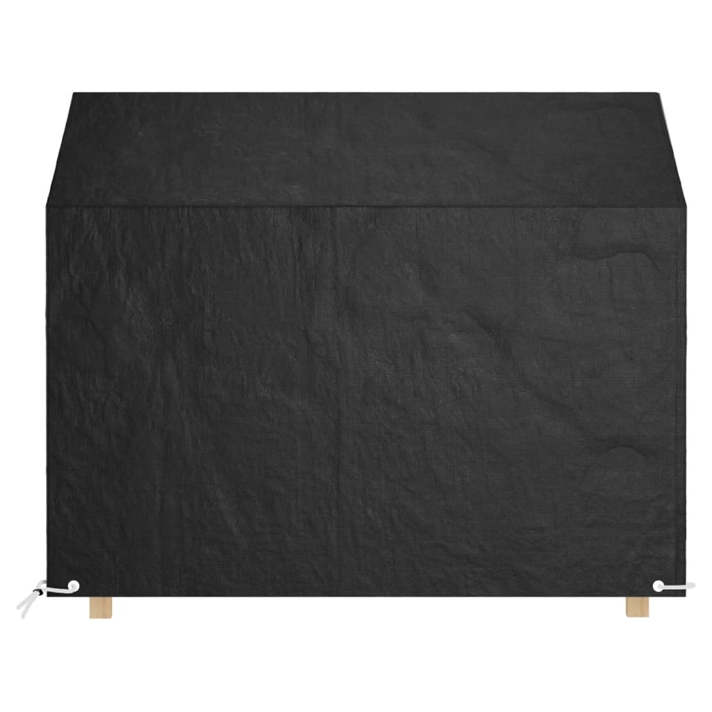 Copri Panca da Giardino 8 Occhielli 160x70x70/88 cm Polietilene | homemem39