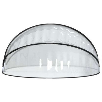 Cupola per Piscina Rotonda 315x158 cm PVC - homemem39