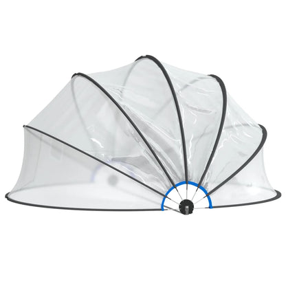 Cupola per Piscina Rotonda 376x188 cm PVC | homemem39