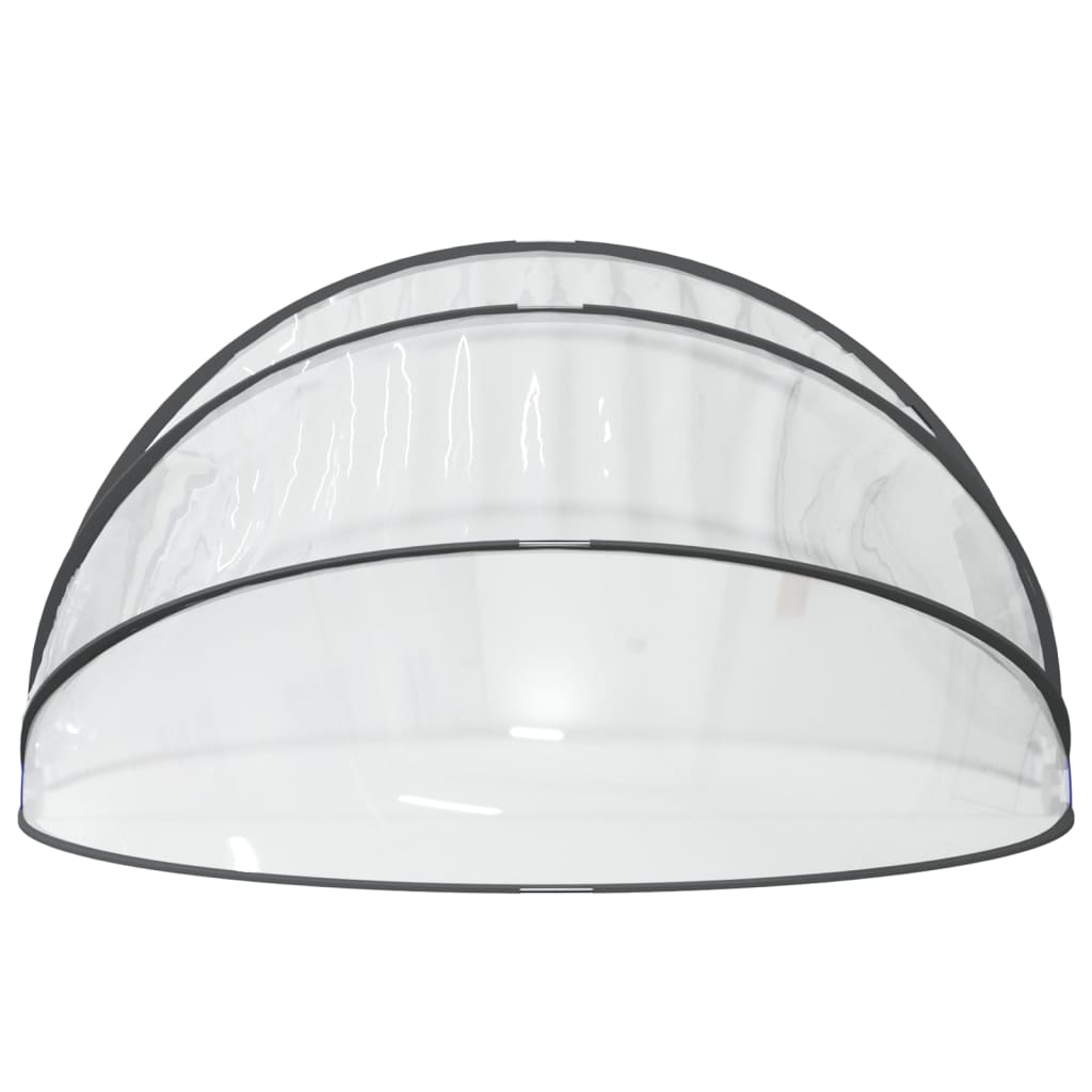 Cupola per Piscina Rotonda 406x203 cm PVC | homemem39