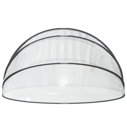 Cupola per Piscina Rotonda 406x203 cm PVC | homemem39