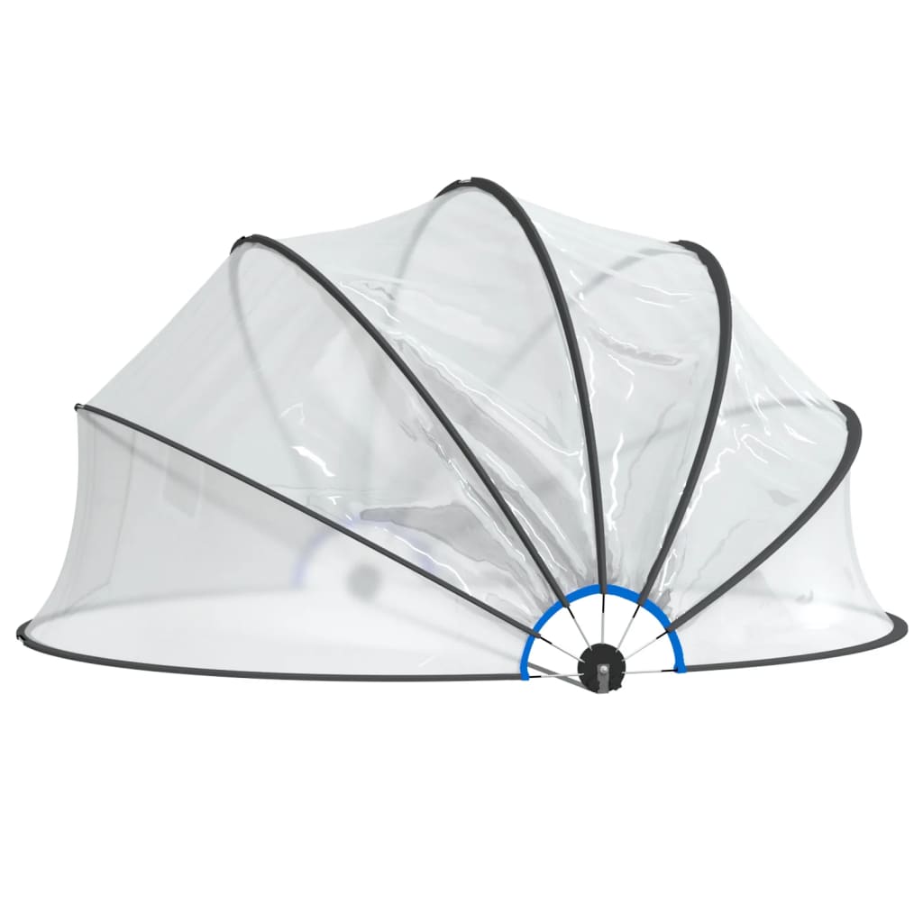 Cupola per Piscina Rotonda 467x234 cm PVC
