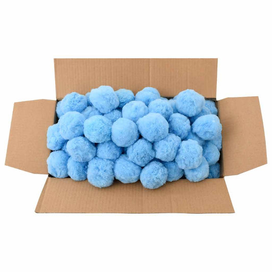 Sfera Filtrante Antibatterica per Piscina Blu 700g Polietilene | homemem39