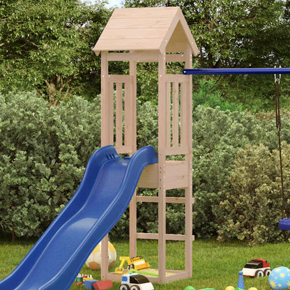 Torre da Gioco 52,5x46,5x206,5 cm in Legno Massello di Pino | homemem39