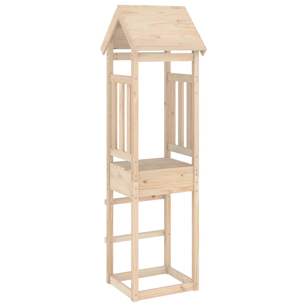 Torre da Gioco 52,5x46,5x206,5 cm in Legno Massello di Pino | homemem39