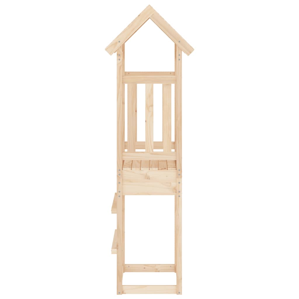 Torre da Gioco 52,5x46,5x206,5 cm in Legno Massello di Pino | homemem39