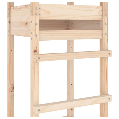 Torre da Gioco 52,5x46,5x206,5 cm in Legno Massello di Pino | homemem39