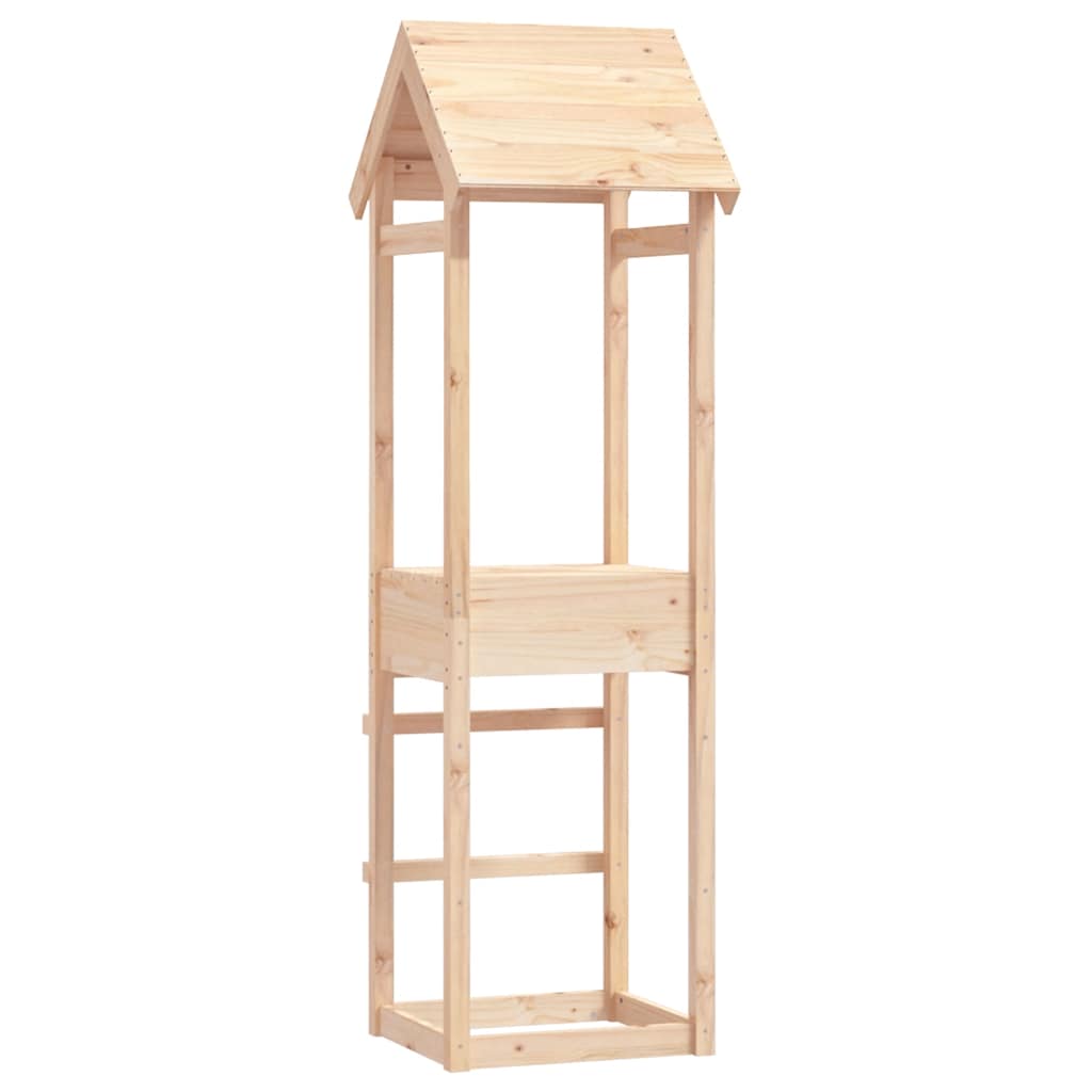 Torre da Gioco 53x46,5x194 cm in Legno Massello di Pino | homemem39