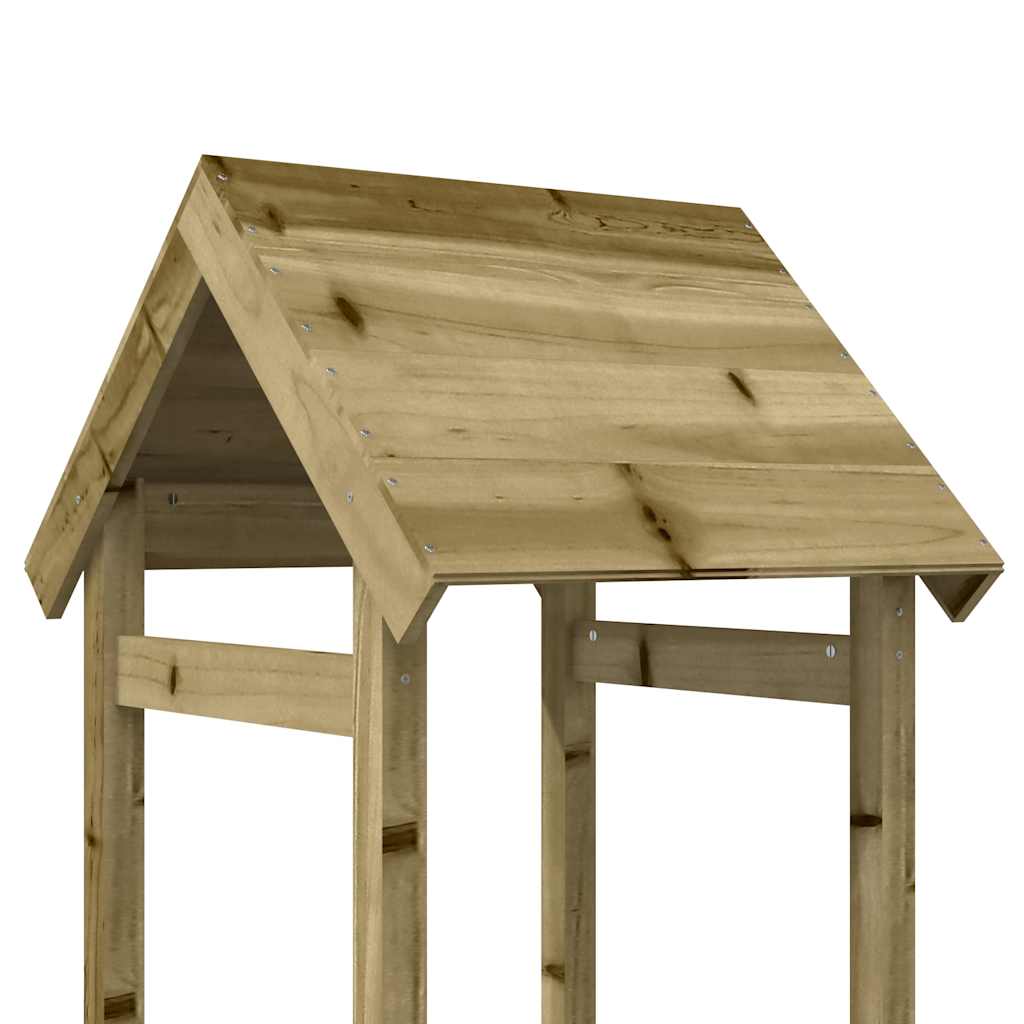 Torre da Gioco 53x46,5x194 cm in Legno di Pino Impregnato | homemem39