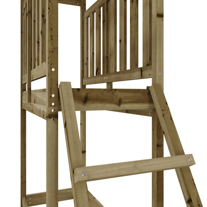 Set da Gioco da Esterno 53x110x214 cm Legno di Pino Impregnato | homemem39