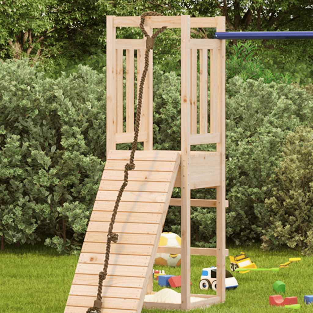 Torre da Gioco 53x46,5x169 cm in Legno Massello di Pino | homemem39