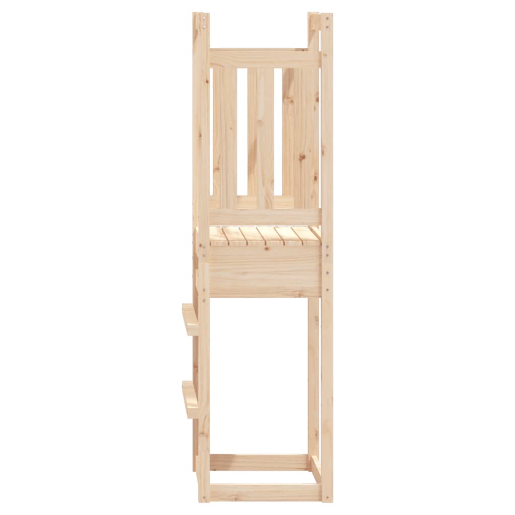 Torre da Gioco 53x46,5x169 cm in Legno Massello di Pino | homemem39