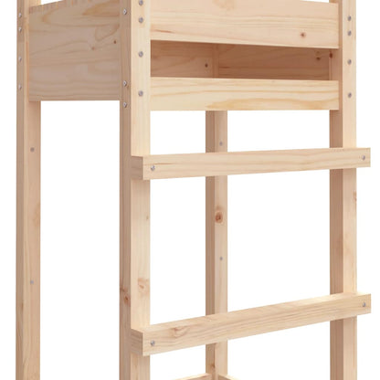 Torre da Gioco 53x46,5x169 cm in Legno Massello di Pino | homemem39