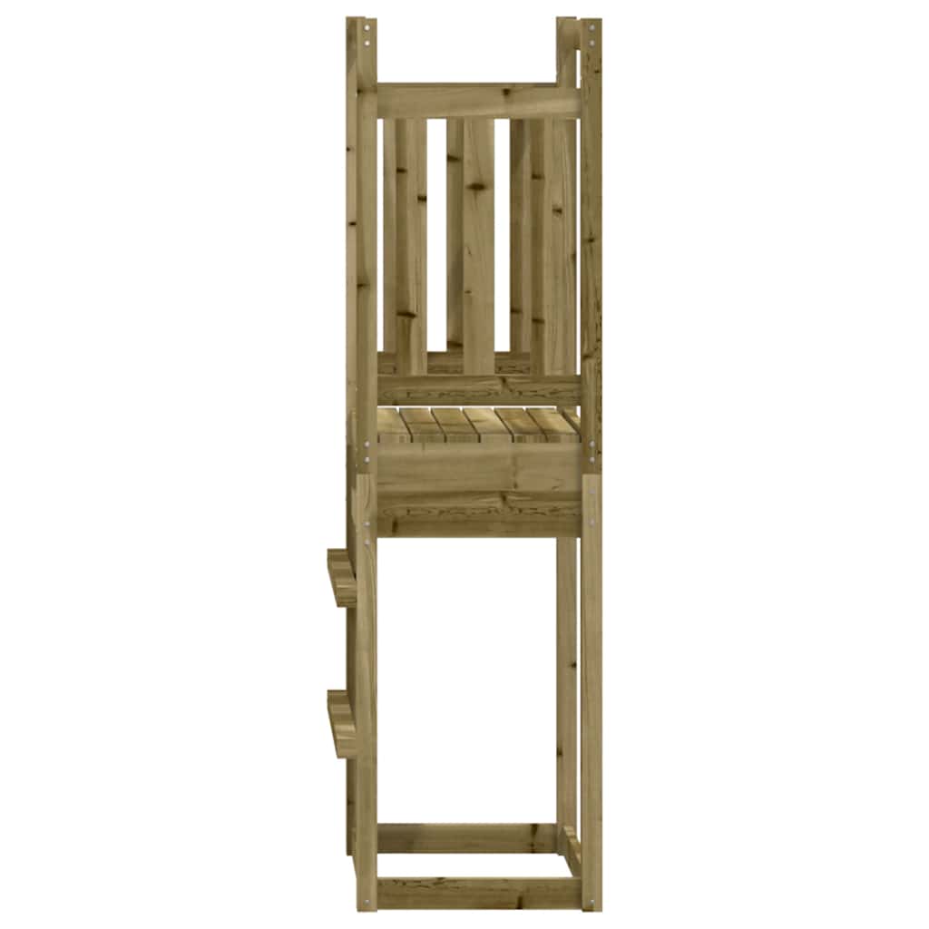 Torre da Gioco 53x46,5x169 cm in Legno di Pino Impregnato | homemem39