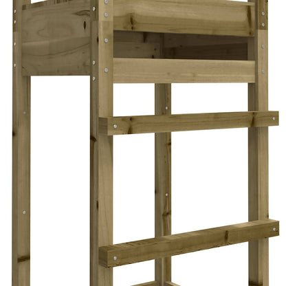 Torre da Gioco 53x46,5x169 cm in Legno di Pino Impregnato | homemem39