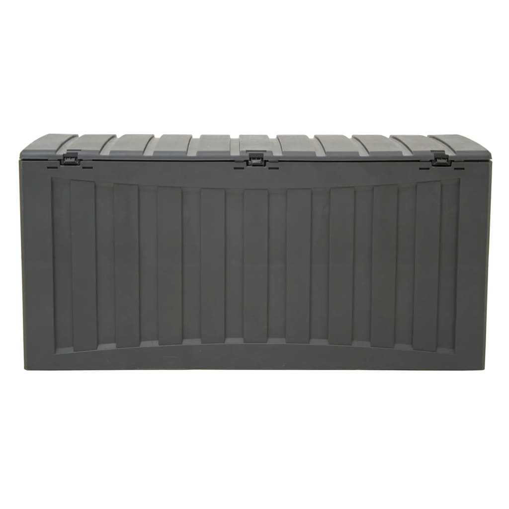 Contenitore Portaoggetti Nero 118x53x57 cm in Polipropilene - homemem39