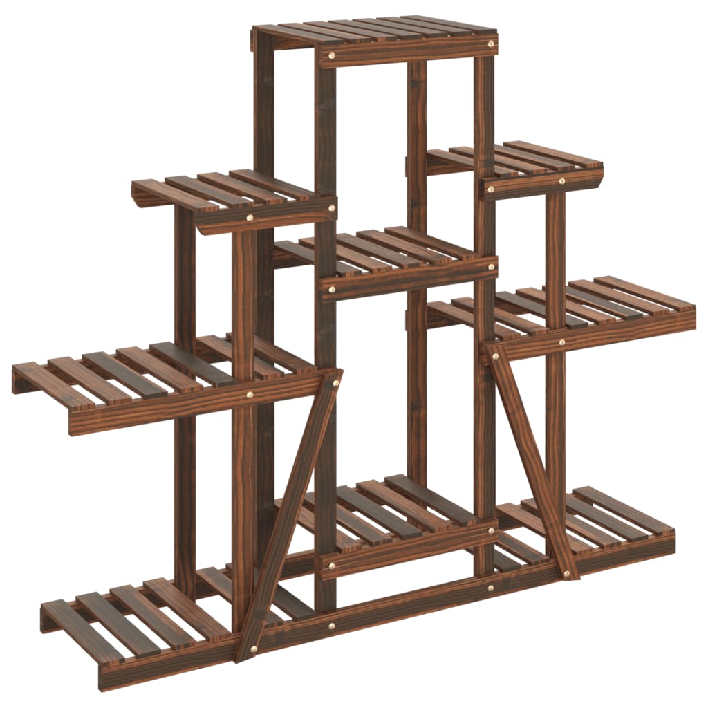Portafiori 110x25x96 cm in Legno Massello di Abete - homemem39