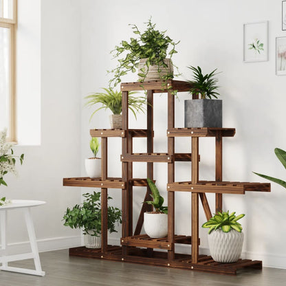 Portafiori 110x25x96 cm in Legno Massello di Abete - homemem39