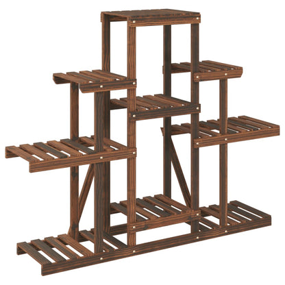 Portafiori 110x25x96 cm in Legno Massello di Abete - homemem39