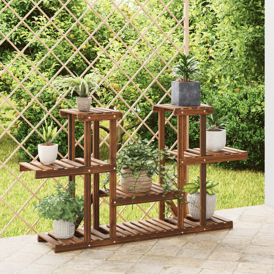 Portafiori 110x25x73 cm in Legno Massello di Abete - homemem39