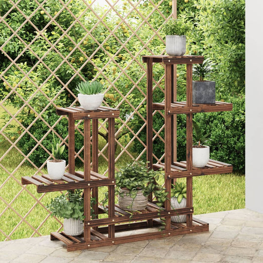 Portafiori 95x25x96 cm in Legno Massello di Abete - homemem39