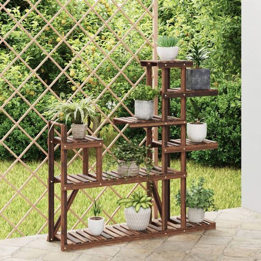 Portafiori 110x25x111 cm in Legno Massello di Abete - homemem39
