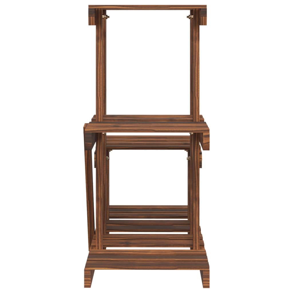 Portafiori 58x25x51 cm in Legno Massello di Abete - homemem39
