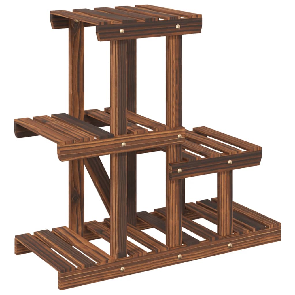 Portafiori 58x25x51 cm in Legno Massello di Abete - homemem39