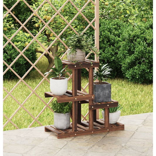 Portafiori 58x25x51 cm in Legno Massello di Abete - homemem39
