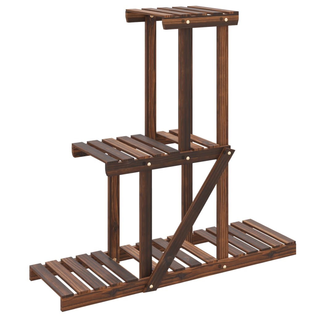 Portafiori 81x25x75,5 cm in Legno Massello di Abete - homemem39