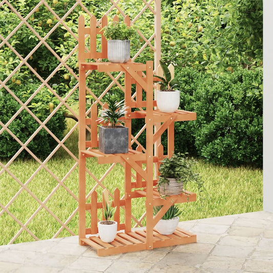 Portafiori 60x25x130 cm in Legno Massello di Abete - homemem39