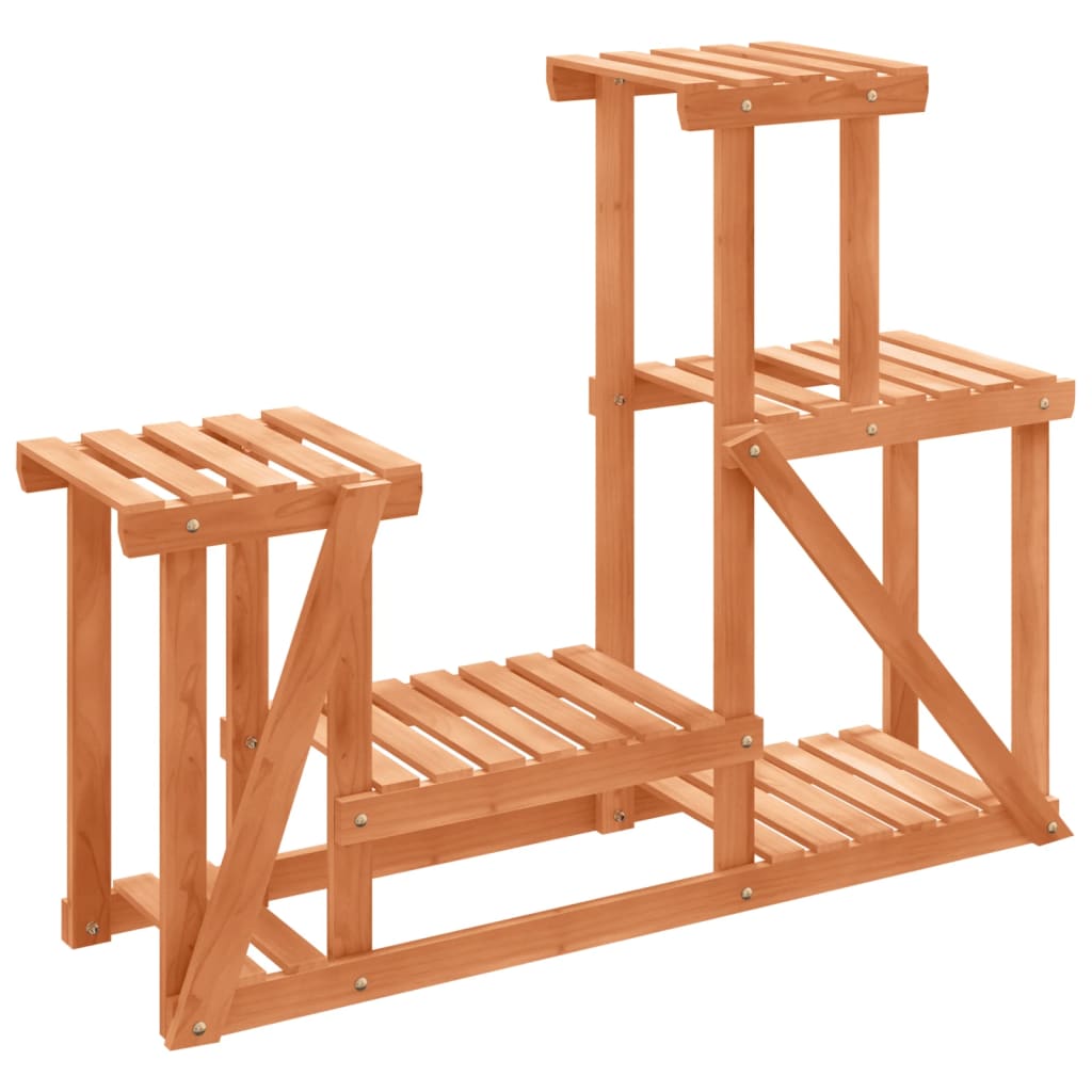 Portafiori 90x25x73,5 cm in Legno Massello di Abete - homemem39