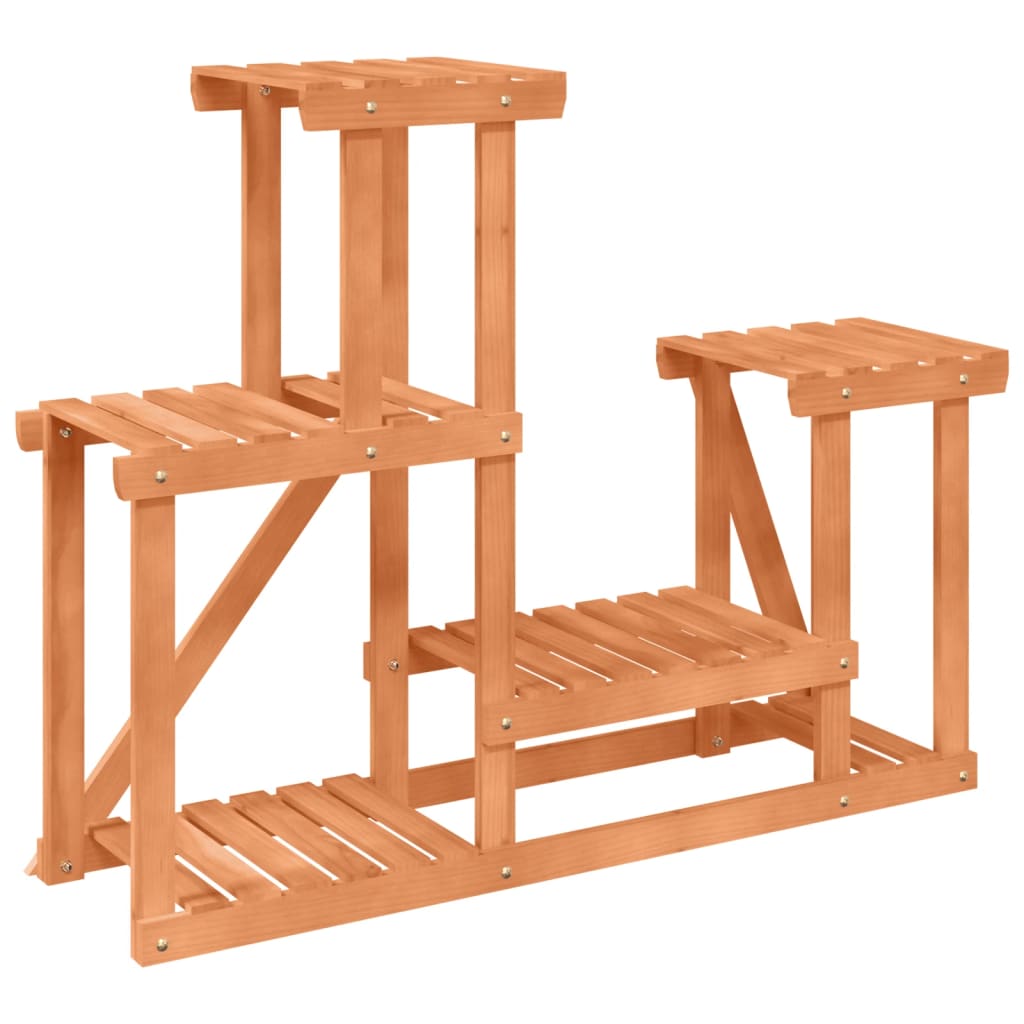 Portafiori 90x25x73,5 cm in Legno Massello di Abete - homemem39