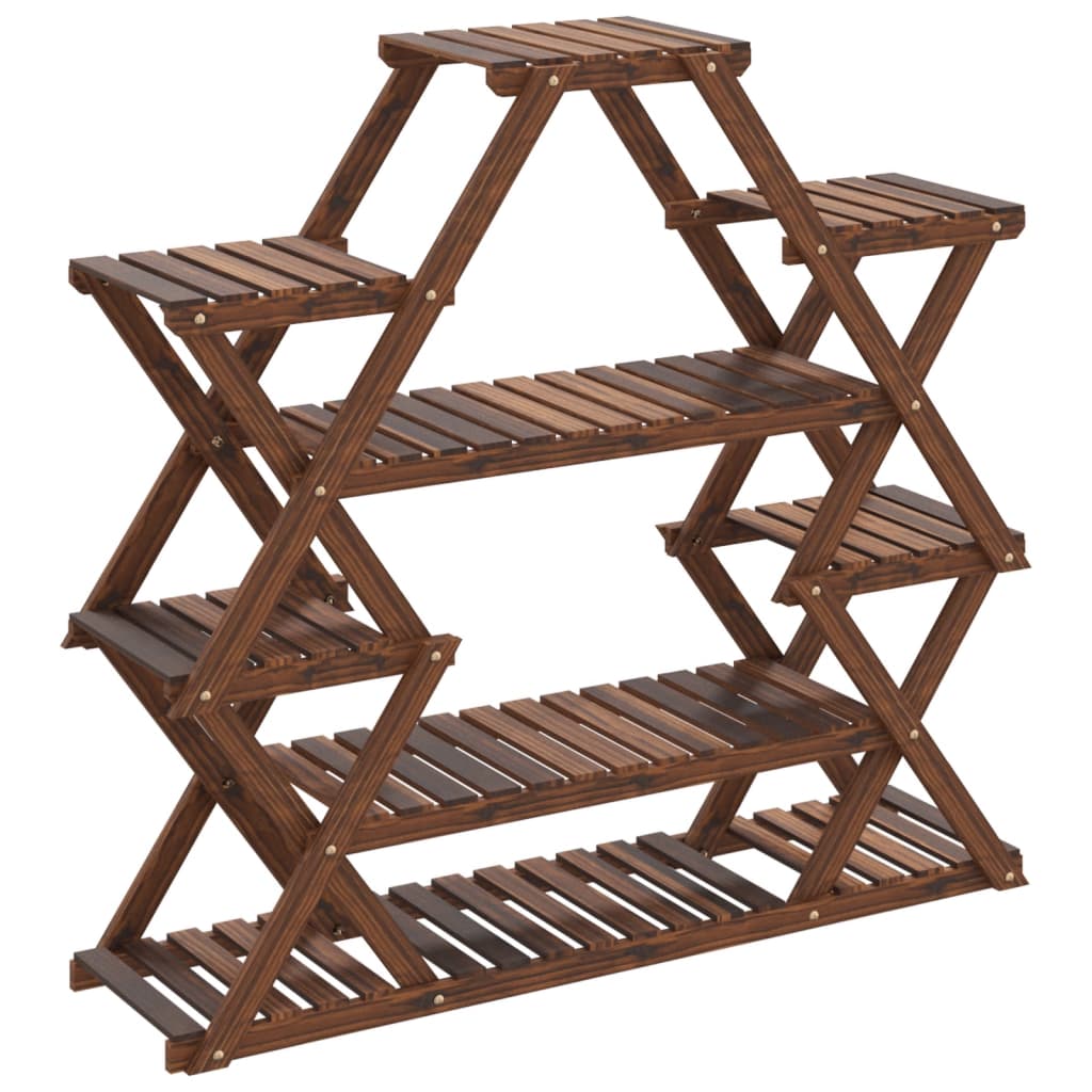 Portafiori 110x25x105 cm in Legno Massello di Abete - homemem39