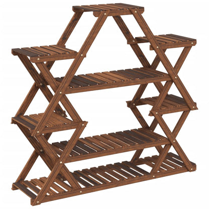 Portafiori 110x25x105 cm in Legno Massello di Abete - homemem39