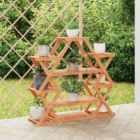 Portafiori 110x25x105 cm in Legno Massello di Abete - homemem39