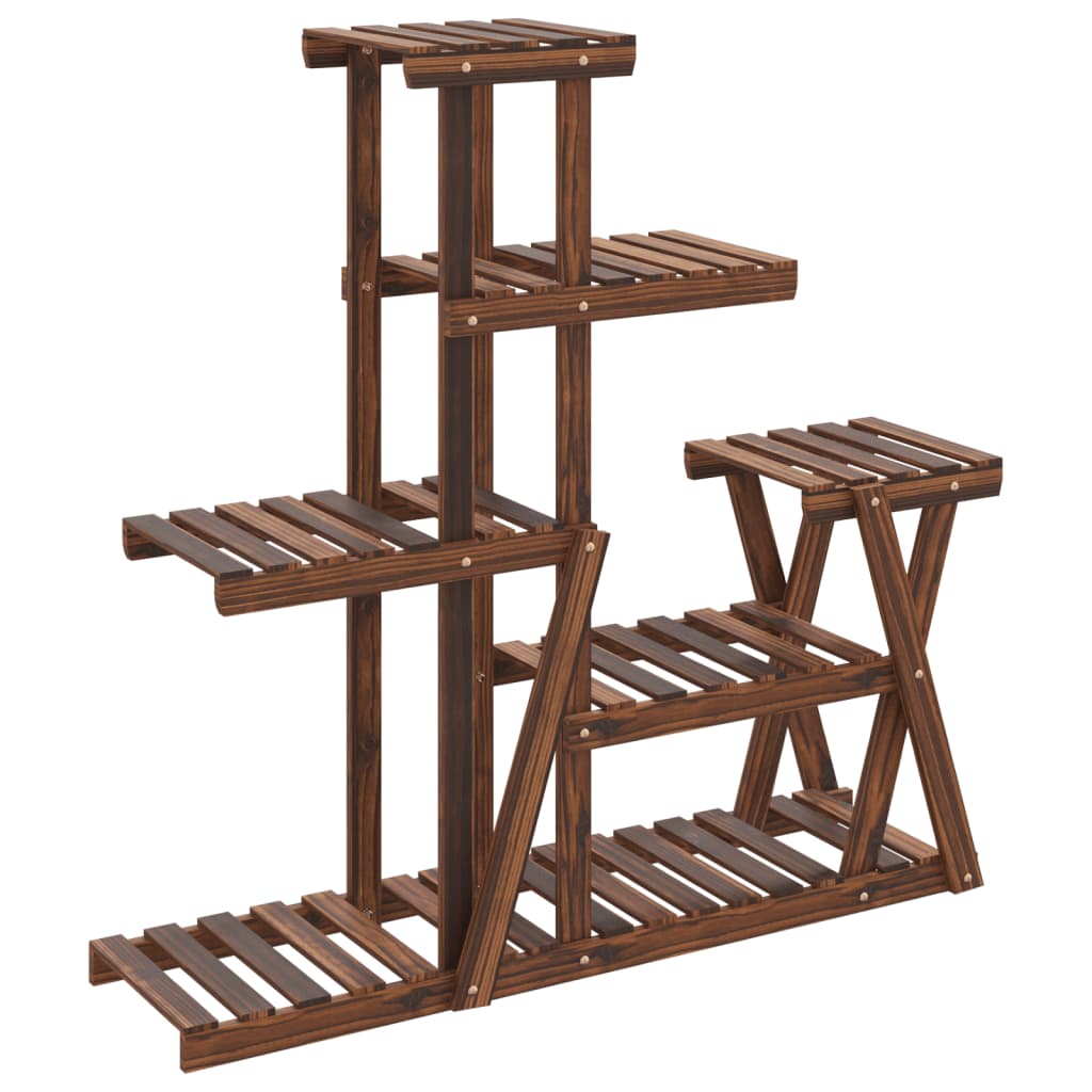 Portafiori 95x25x96 cm in Legno Massello di Abete - homemem39