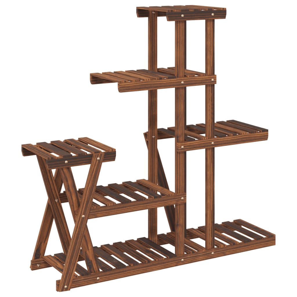 Portafiori 95x25x96 cm in Legno Massello di Abete - homemem39
