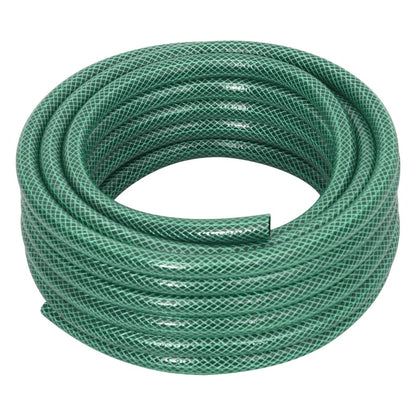 Set Tubo da Giardino con Raccordi Verde 0,5" 10 m in PVC
