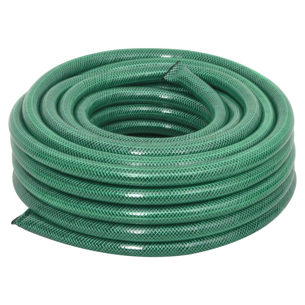 Set Tubo da Giardino con Raccordi Verde 0,75" 30 m in PVC