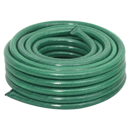 Set Tubo da Giardino con Raccordi Verde 0,75" 30 m in PVC