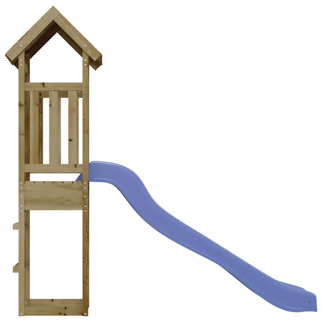 Set da Gioco da Esterno in Legno di Pino Impregnato | homemem39